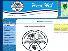 Tablet Screenshot of homehillchamber.com